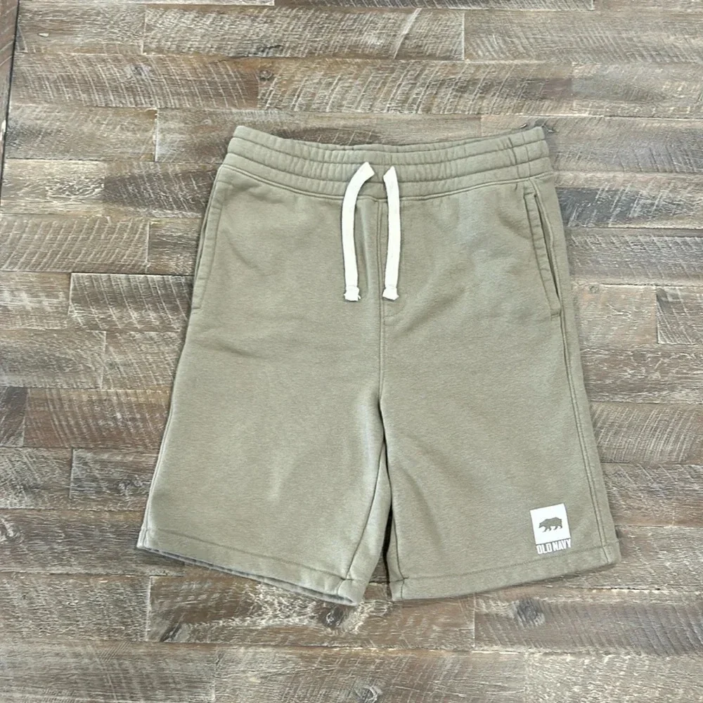 Old Navy Light Forest Green Fleece Shorts